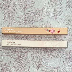 NEW Colorgram All in One Lip Maker Set of 2 Different Colors Peach and Rose